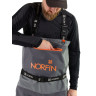 Полукомбинезон забродный NORFIN PILOT STOCKINGFOOT GRAY р.S 83329-01S