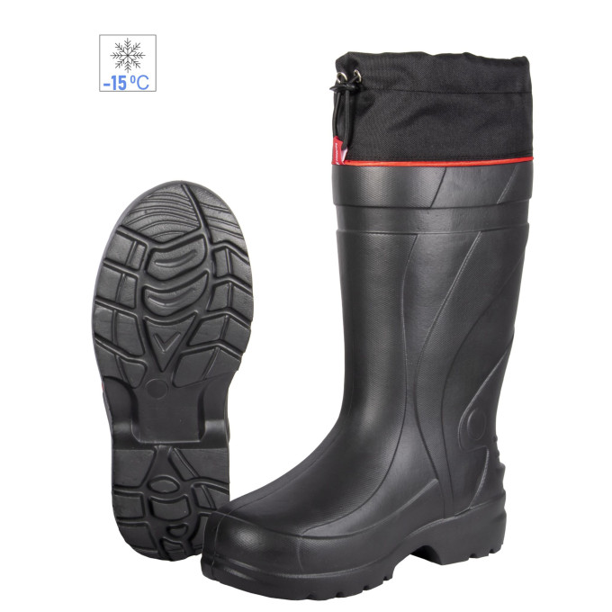 Зимние сапоги NORFIN STEP LIGHT с манжетой, черный, EVA р.45-46 14868-4546