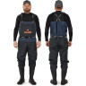 Полукомбинезон забродный NORFIN PILOT BOOTFOOT р.43-MS с сапогами 82231-43-MS