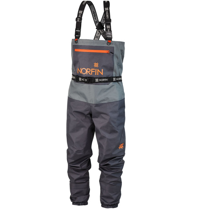 Полукомбинезон забродный NORFIN PILOT STOCKINGFOOT GRAY р.M 83329-02M